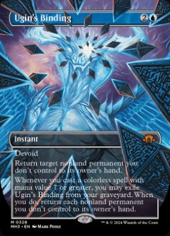 Ugin's Binding Modern Horizons 3 Bordless Frame Break